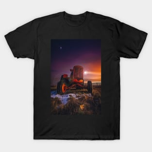 Red Cast Tractor Awakens T-Shirt